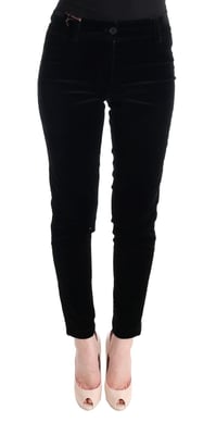 Fluwelen Broek Slim Fit