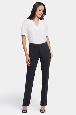 Slimme Broek in Ponte Knit | Charcoal Heather