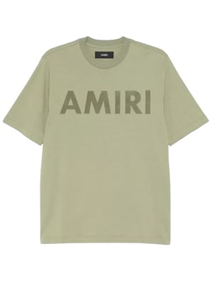 Logo Printed T-Shirt in Green