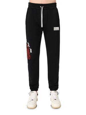 Wes Lang Solar Kings Joggers in Black