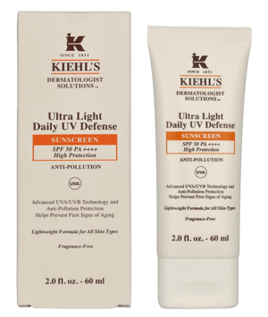 Kiehl's D.S. Ultra Light Dagelijkse UV Bescherming Zonnebrandcrème SPF50
