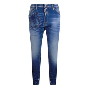 Dsquared2 Relax Long Crotch Blue Denim Jeans