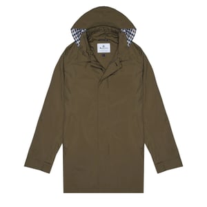 Aquascutum Active Rlg Packable Trench Army Green Jacket