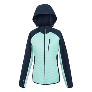 Regatta Womens/Ladies Pro Hybrid II Padded Jacket (Navy/Icy Morn)