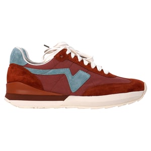 Visvim FKT Runner Sneakers in Bruin Suède