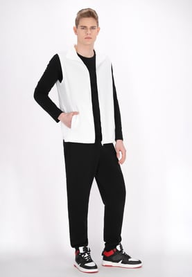 Mo Waistcoat Heren Witte optiek