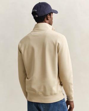 Regular Fit Sweatshirt in Ivory