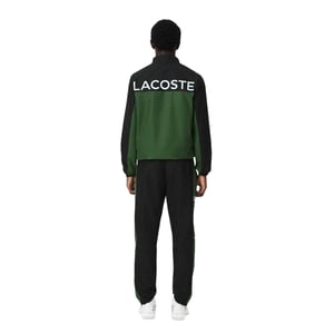 Lacoste Heren Bedrukt Tennis Trainingspak Set (Groen)