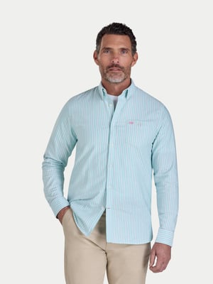 Long Sleeve Stanford Stripe Oxford Shirt