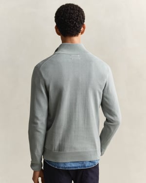10 Classic Half Zip Jumper in Grey