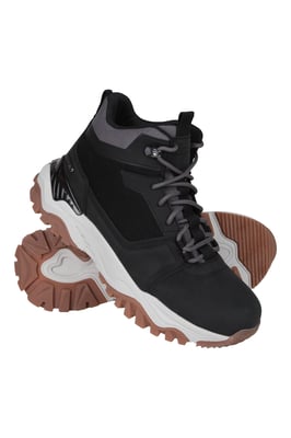 'Sierra' Women's Casual Boots Mesh Lined Waterproof Casual Boot Black