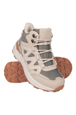 'Trail Blazer' Women's Walking Boots Waterproof Quick Dry Shoes Beige