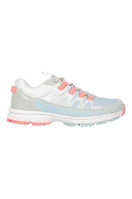 'Lakeside Trail' Women's Walking Shoes Waterproof Sports Sneakers Light Grey