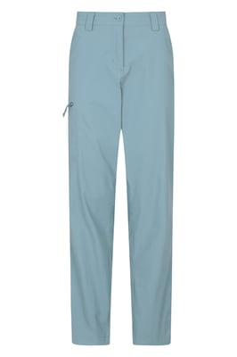 'Hiker' Women's Stretchy Trousers Quick Dry Sun Protection Holiday Pants Blue