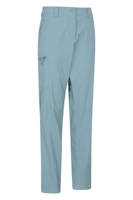 'Hiker' Women's Stretchy Trousers Quick Dry Sun Protection Holiday Pants Blue