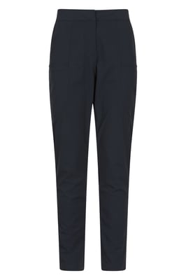 'Kesugi' Women's Stretchy Trousers Quick Dry Water Resistant Pants Black