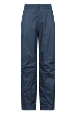 'Spray' Women's Short Overtrousers with Taped Seams Waterproof Pants Navy