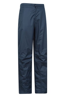 'Spray' Women's Short Overtrousers with Taped Seams Waterproof Pants Navy