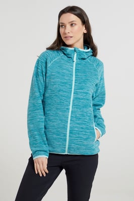 'Lleyn' Women's Fleece Jacket Antipill Breathable Full Zip Activewear Teal