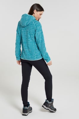 'Lleyn' Women's Fleece Jacket Antipill Breathable Full Zip Activewear Teal