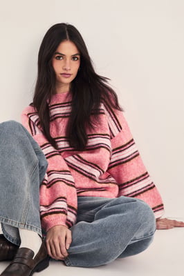 Stripe Knitted Jumper