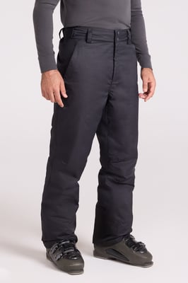 'Gravity' Men's Ski Pants Breathable Waterproof Padded Insulated Winter Trouser Grey
