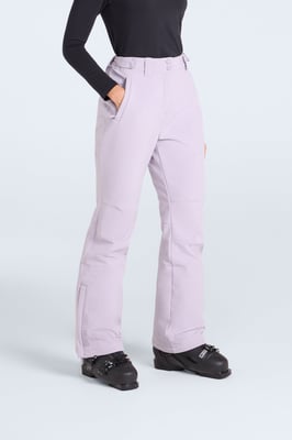 'Alpine' Women's Waterproof Snow Pants Breathable Adjustable Waist Ski Trouser Lilac