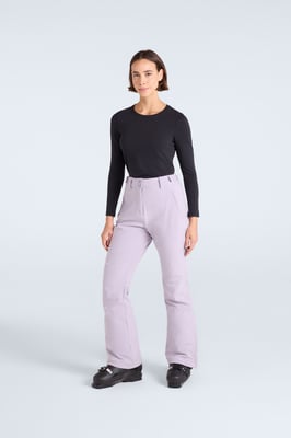 'Alpine' Women's Waterproof Snow Pants Breathable Adjustable Waist Ski Trouser Lilac