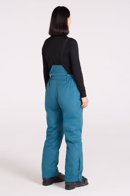 'Moon' Women's Ski Pants Warm Insulated Snow Proof Elastic Waist Winter Trouser Teal