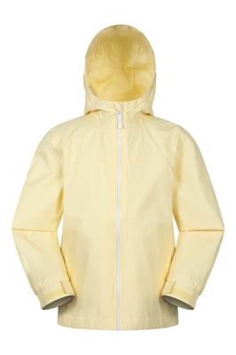 'Torrent' Kids Waterproof Jacket with Taped Seams Rain Coat Yellow