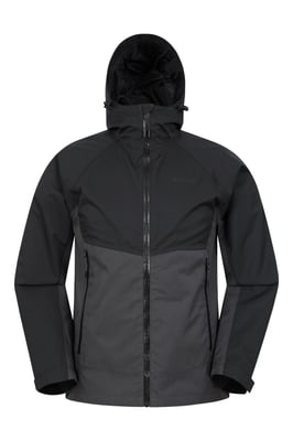 'Verge Extreme' Men's Jacket Waterproof Running Hiking Coat Black