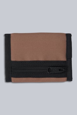 Trifold Wallet Lightweight Durable Compact Foldable Secure Money Card Holder Tan