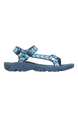 'Tide' Kids Sandals with Rubber Outsole Quick Dry Summer Shoes Blue
