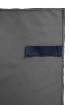 Microfibre Travel Towel Quick Drying Super Soft Lightweight Highly Absorbent Dark Grey