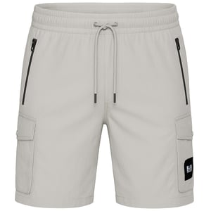 Weekend Offender Olympia Mens Silver Shorts