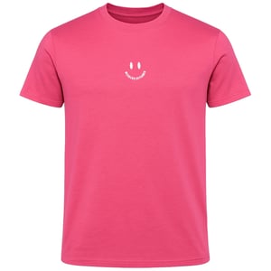 Weekend Offender Smile Mens Pink T-Shirt