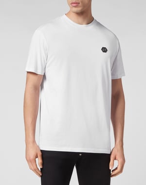 T-Shirt Round Neck Gothic Plein