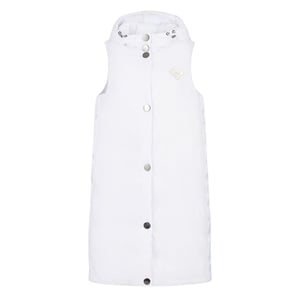 Armani Exchange Dames/Dames Gewatteerd Lang Gilet (Wit)
