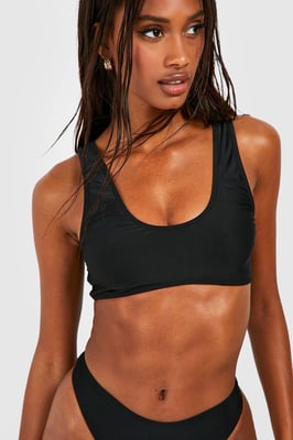 Essentials Scoop Bikini Top