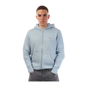 Gant Herr Shield Full Zip Hoodie (Blå)