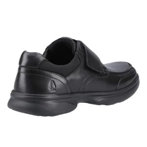 Hush Puppies Mens Hector Touch Fastening Flats (Black)