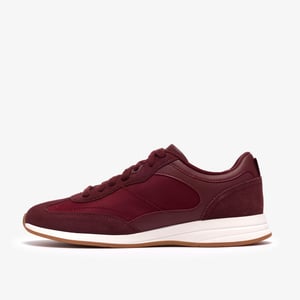 Cloford Lo Burgundy Combi Trainers