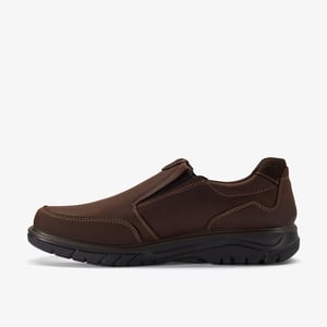 Renzo Easy Dark Brown Lea Shoes