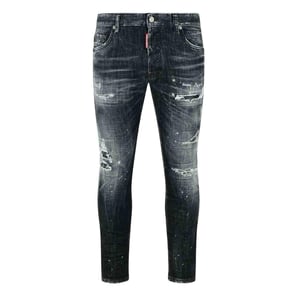 Dsquared2 Svarta Rocky Mountains Wash Skater Jeans