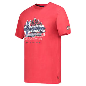 Geographical Norway Tee SS Jummit Shirt Rood