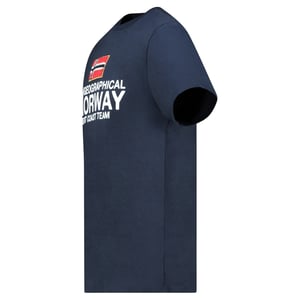 Geographical Norway Tee SS Jacky Shirt Blauw