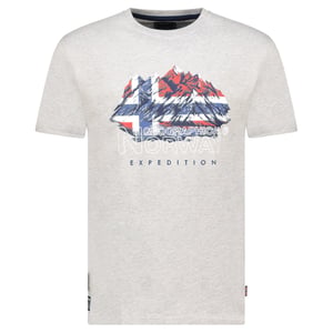 Geographical Norway Tee SS Jummit Shirt Grijs
