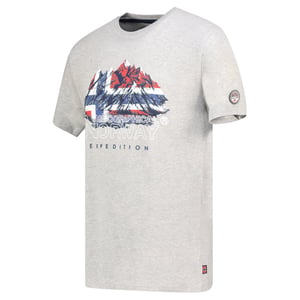 Geographical Norway Tee SS Jummit Shirt Grijs