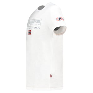 Geographical Norway Tee SS Jasic Shirt Wit