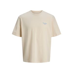 Jack & Jones Conte Wide Fit Tee  Beige